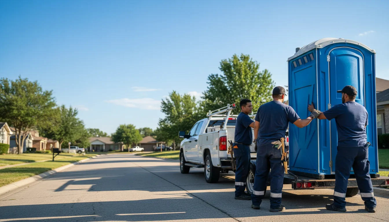 Portable Toilet Rental in Big Spring, TX near me